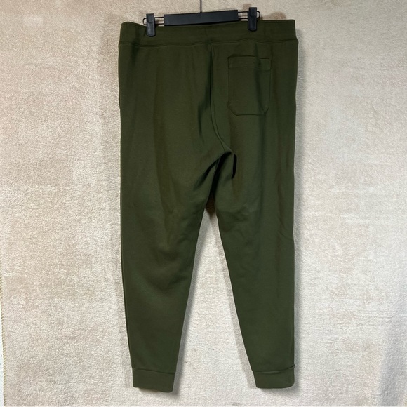 Polo Ralph Lauren Double Knit Jogger Pants Mens Large Green 35x29 - Picture 2 of 4